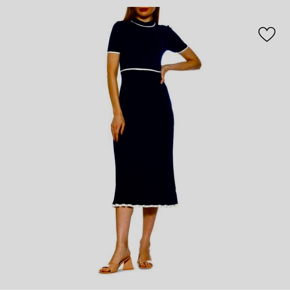 🌺🌺🌺ALEXIA ADMOR MIDI DRESS SIZE L - Picture 1 of 8